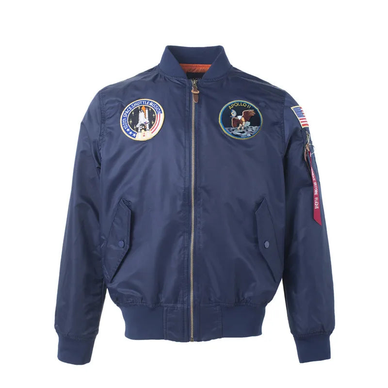 Chaqueta Bomber Apollo MA-1 – Estilo Aéreo Americano