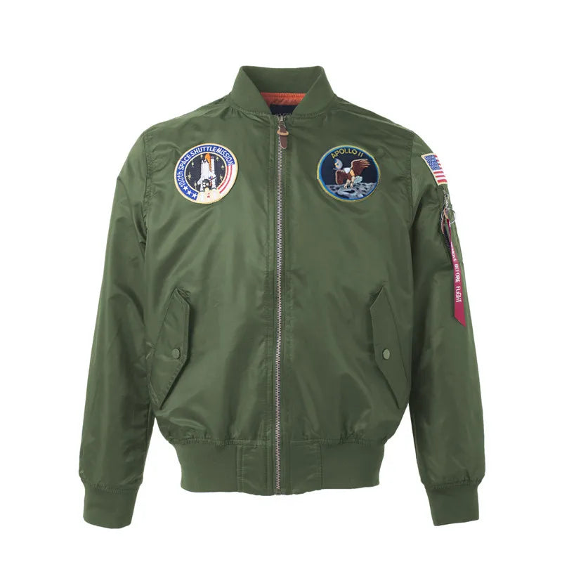 Chaqueta Bomber Apollo MA-1 – Estilo Aéreo Americano