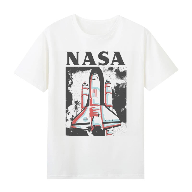 Camiseta Deportiva Oversize NASA Unisex
