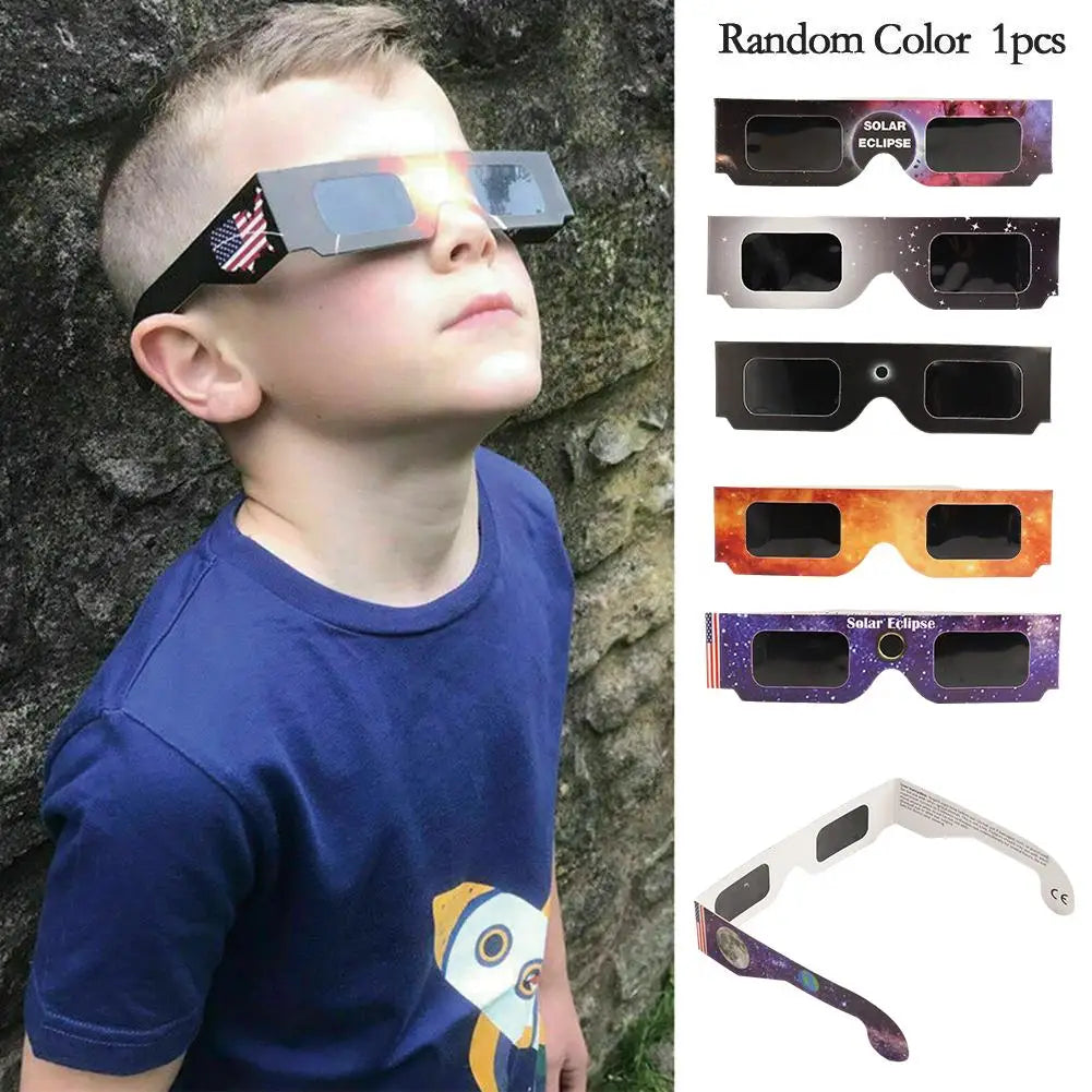 Pack 100 Gafas Eclipse Solar – Visión Segura y Certificada para Disfrutar del Espectáculo Celeste