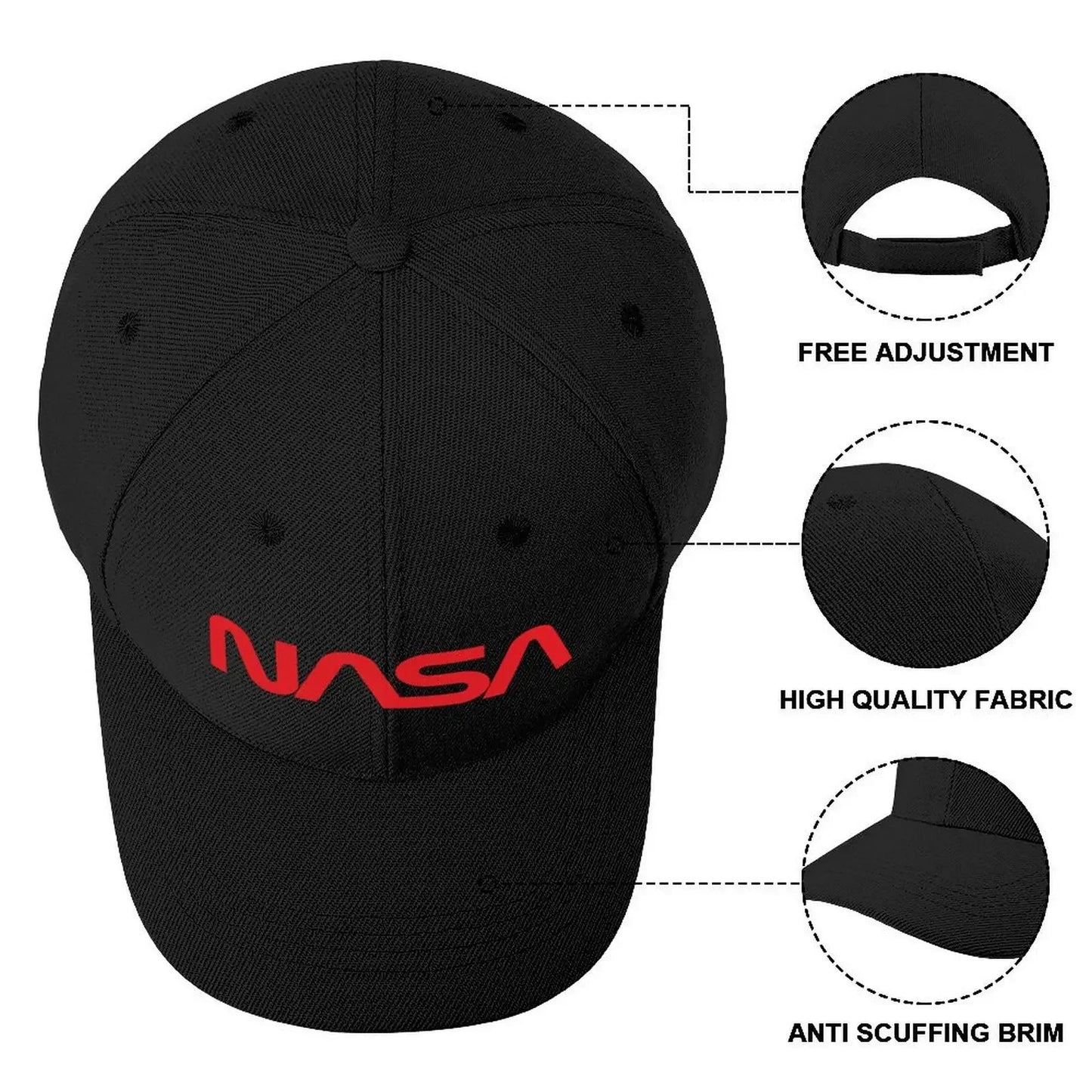 Gorra NASA Estilo Baseball