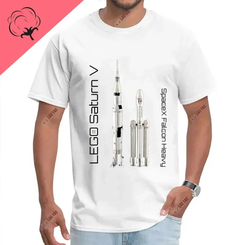 Camiseta Unisex de Algodón – SpaceX Starship