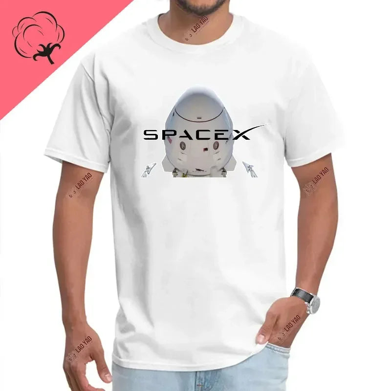 Camiseta Unisex de Algodón – SpaceX Starship