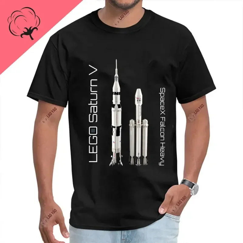 Camiseta Unisex de Algodón – SpaceX Starship