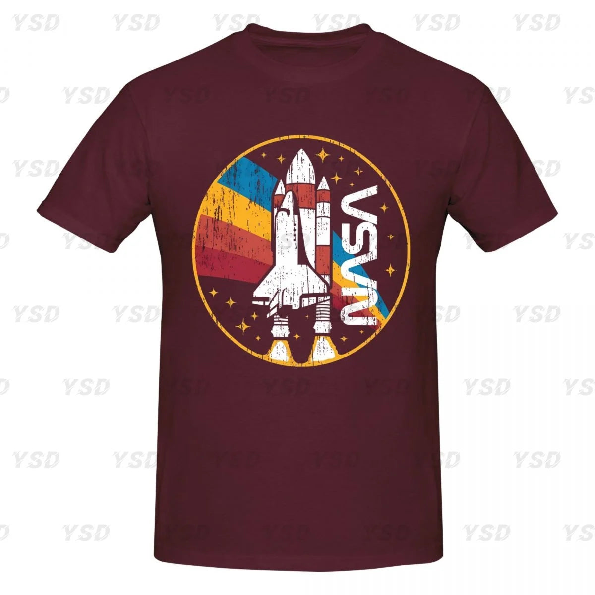 Camiseta Deportiva Oversize NASA para Hombre