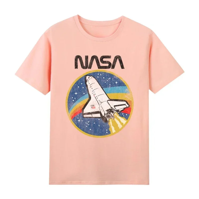Camiseta Deportiva Oversize NASA Unisex