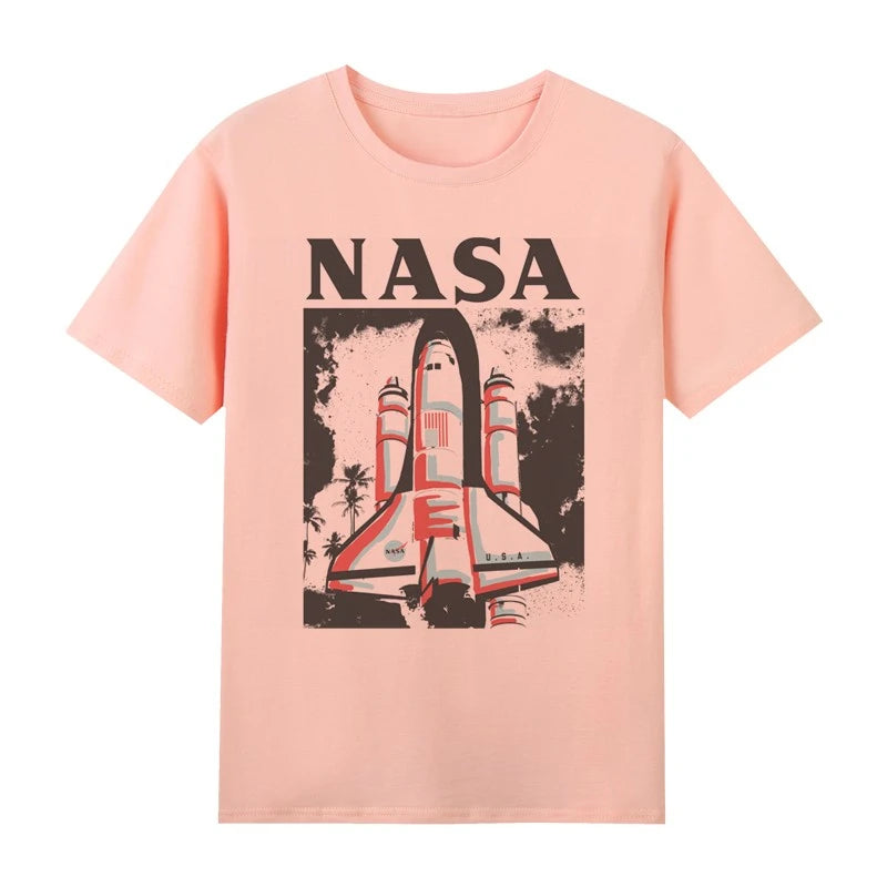 Camiseta Deportiva Oversize NASA Unisex