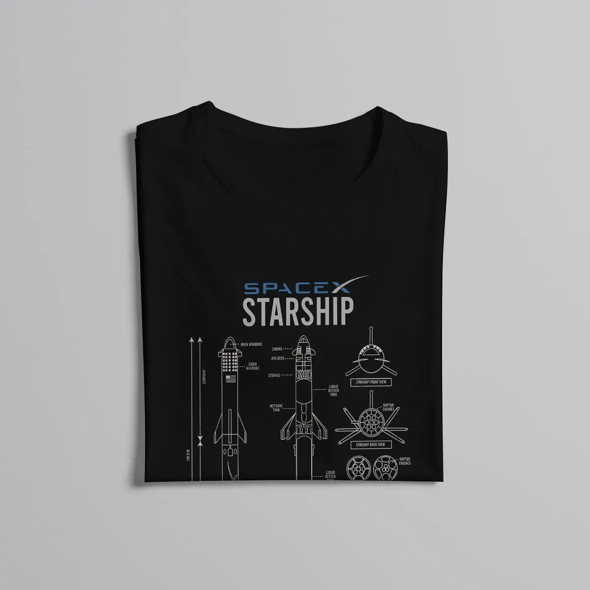 Camiseta SpaceX Starship