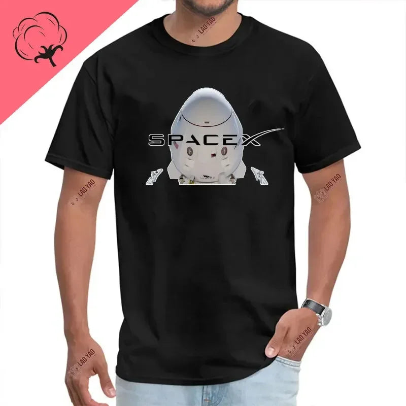 Camiseta Unisex de Algodón – SpaceX Starship