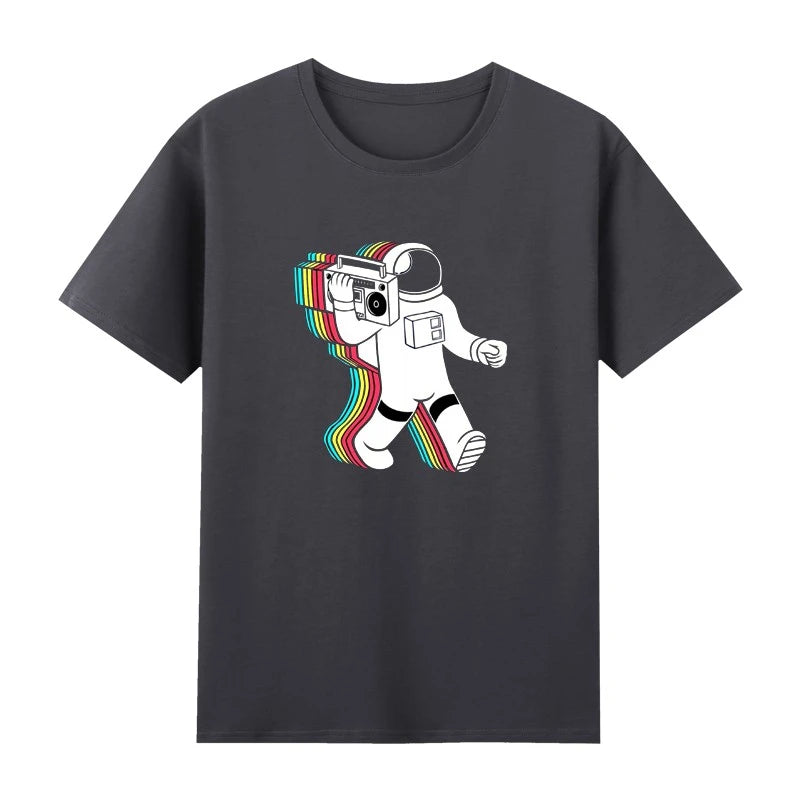 Camiseta Deportiva Oversize NASA Unisex