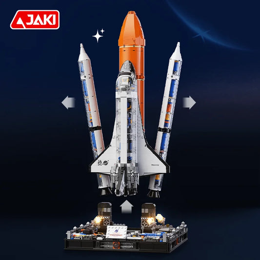 🚀 Cohete Lunar JAKI 8513 – Kit de Construcción Espacial para Exploradores del Futuro