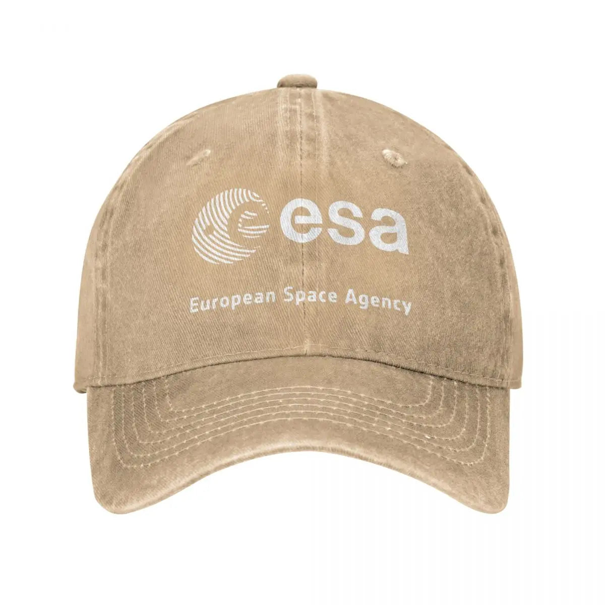 Gorra vintage ESA – Estilo denim desgastado, unisex y ajustable