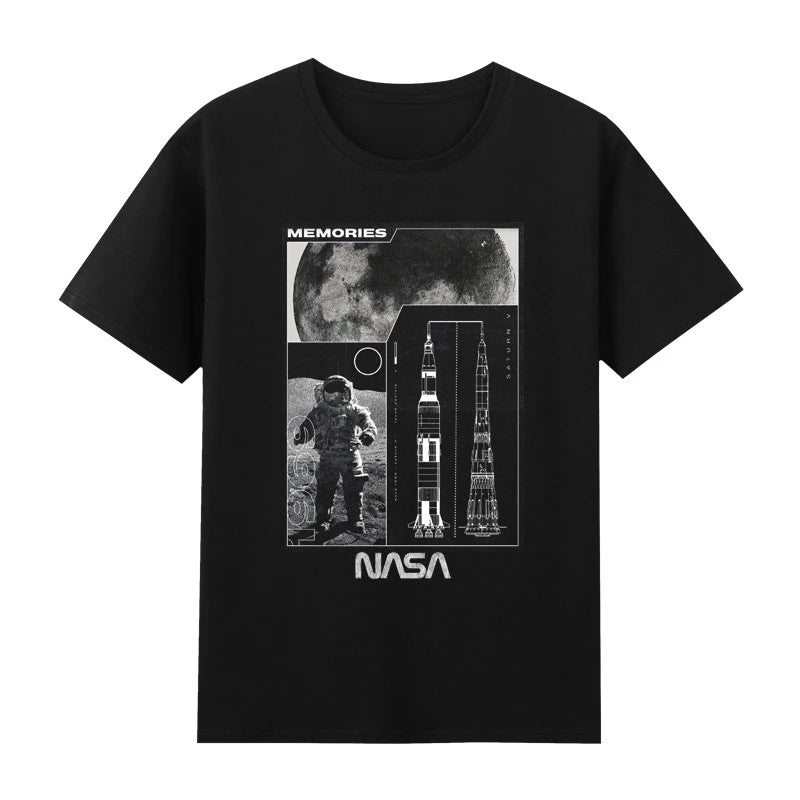 Camiseta Deportiva Oversize NASA Unisex