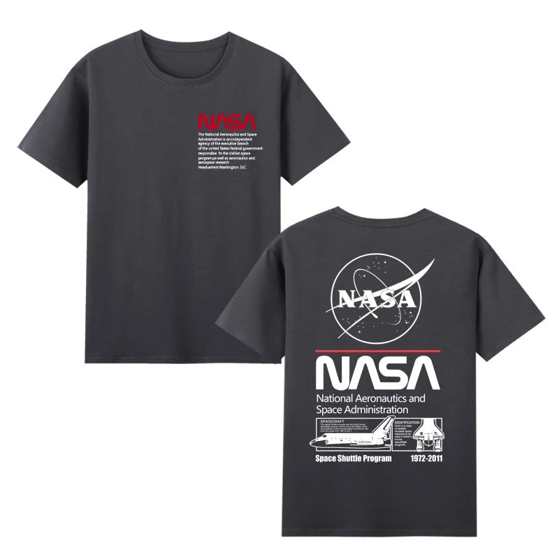 Camiseta Deportiva Oversize NASA Unisex
