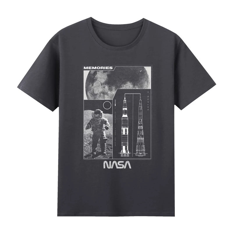 Camiseta Deportiva Oversize NASA Unisex