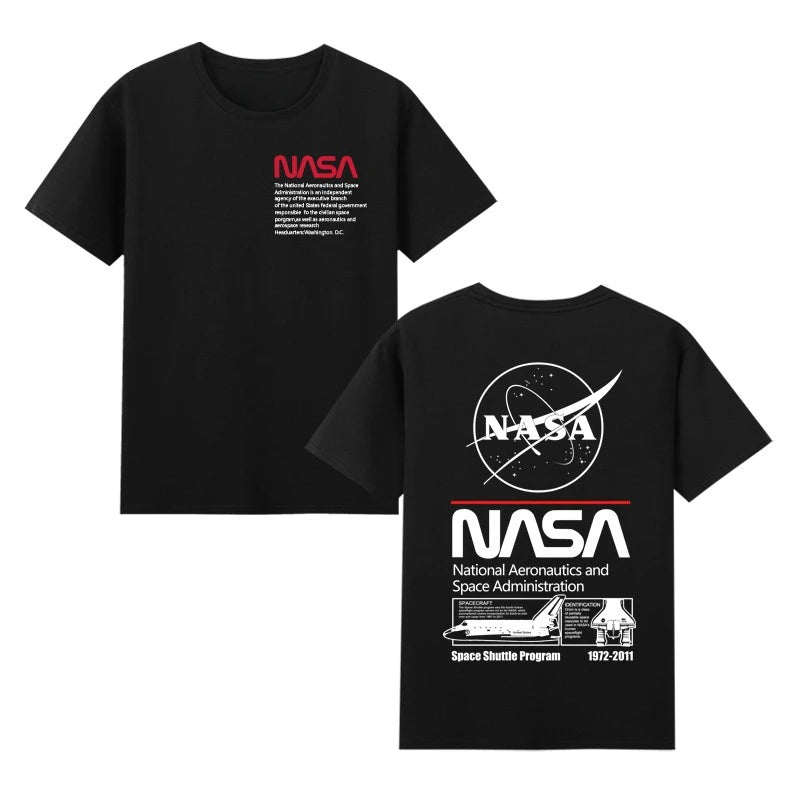 Camiseta Deportiva Oversize NASA Unisex