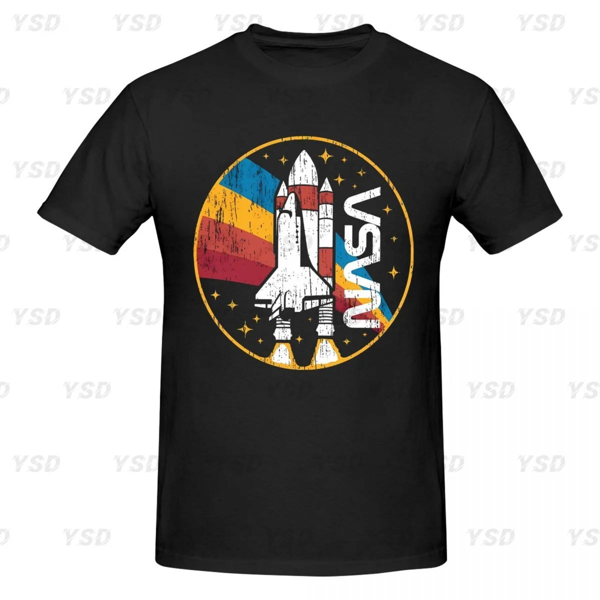 Camiseta Deportiva Oversize NASA para Hombre