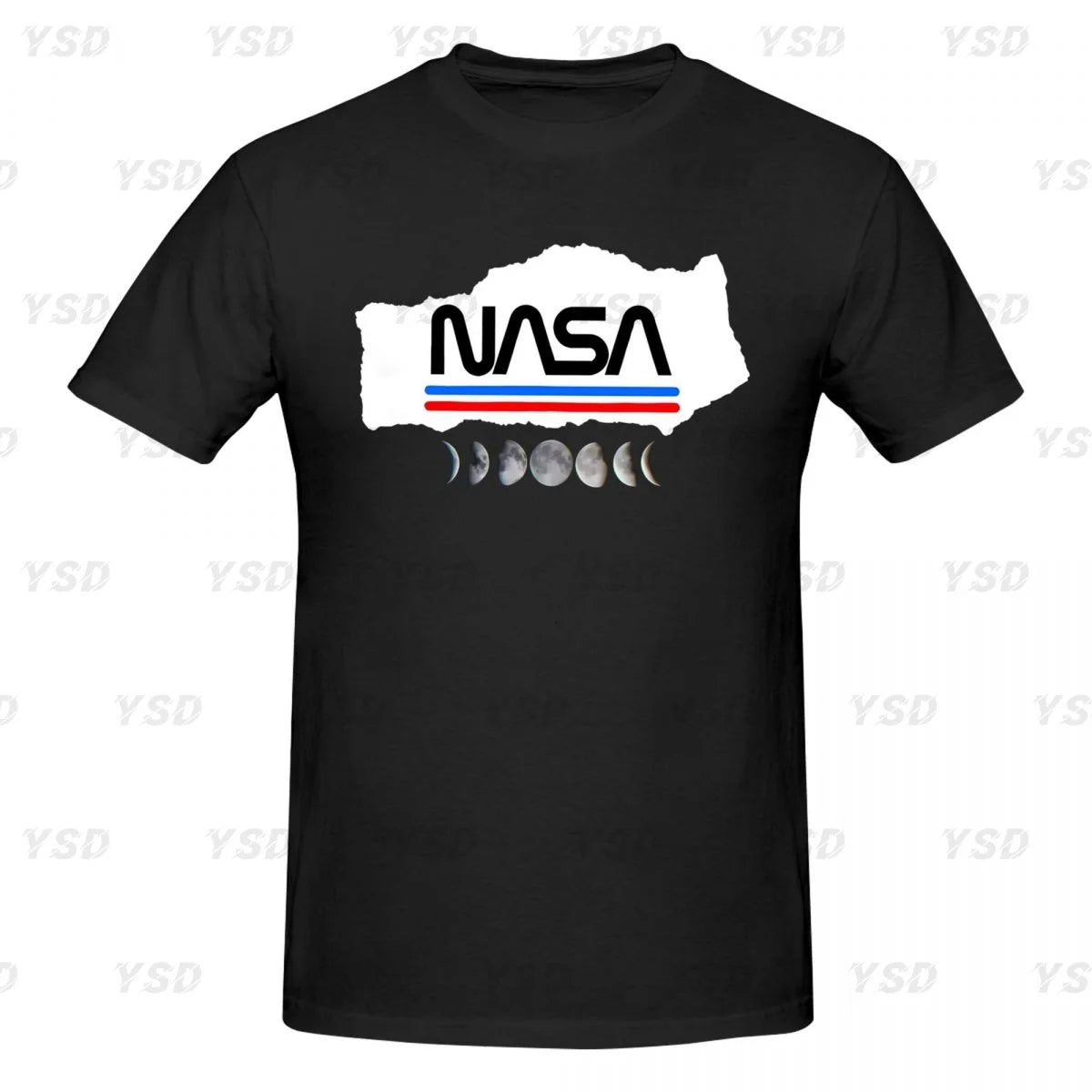 Camiseta Deportiva Oversize NASA para Hombre