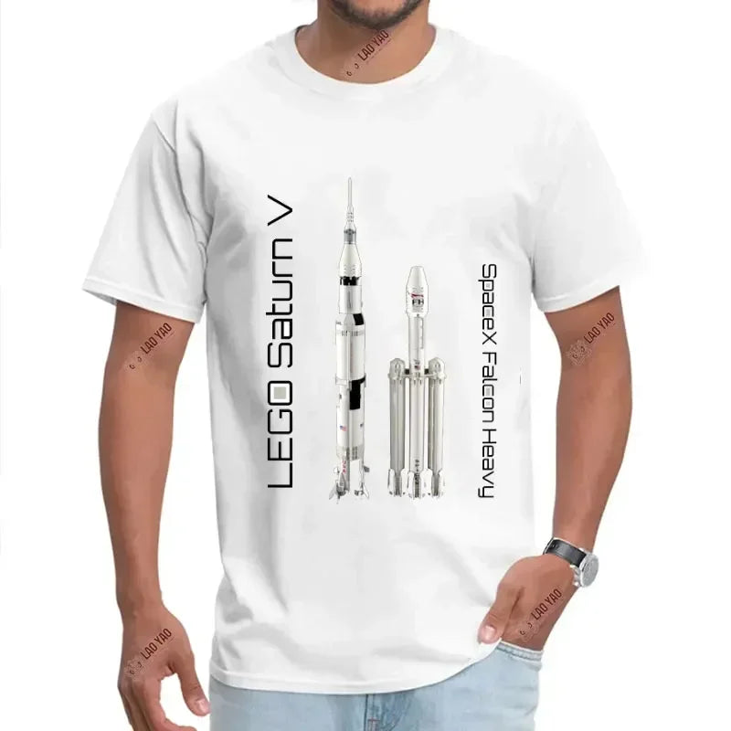 Camiseta Unisex de Algodón – SpaceX Starship