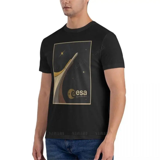 Camiseta clásica homenaje ESA – Estilo casual con diseño tributo