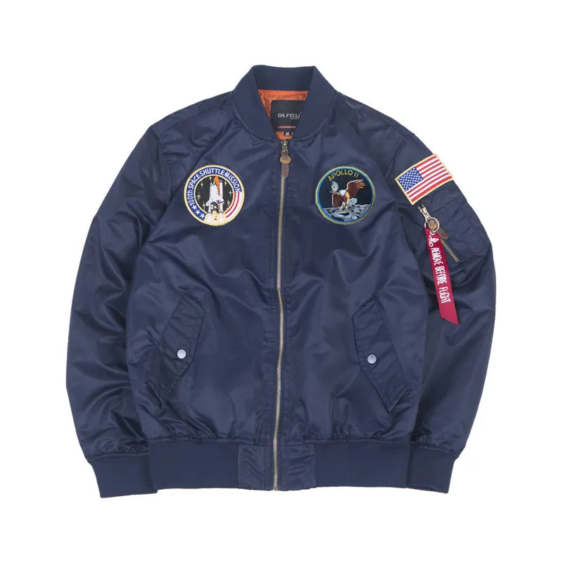 Chaqueta Bomber Apollo MA-1 – Estilo Aéreo Americano