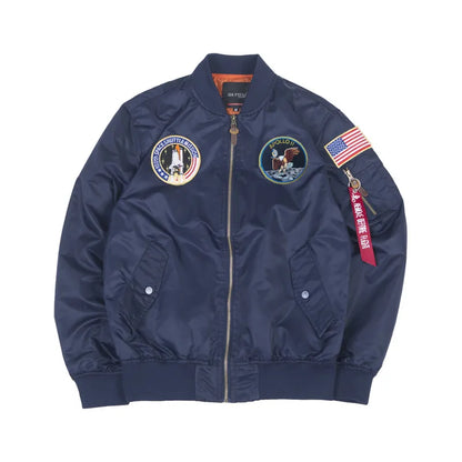 Chaqueta Bomber Apollo MA-1 – Estilo Aéreo Americano