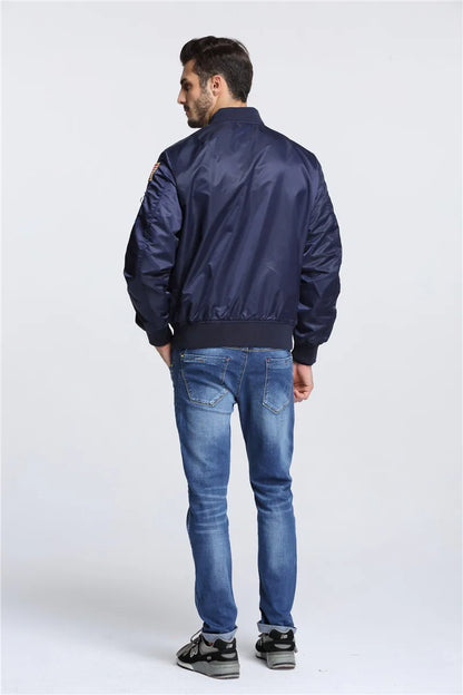Apollo MA-1 Bomberjacke – Amerikanischer Flugzeugstil