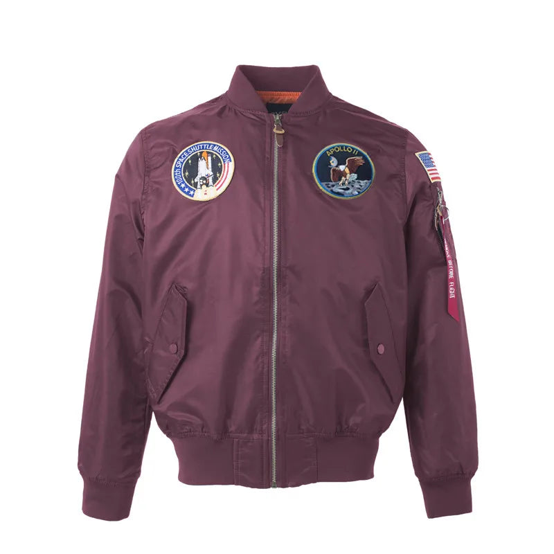 Chaqueta Bomber Apollo MA-1 – Estilo Aéreo Americano