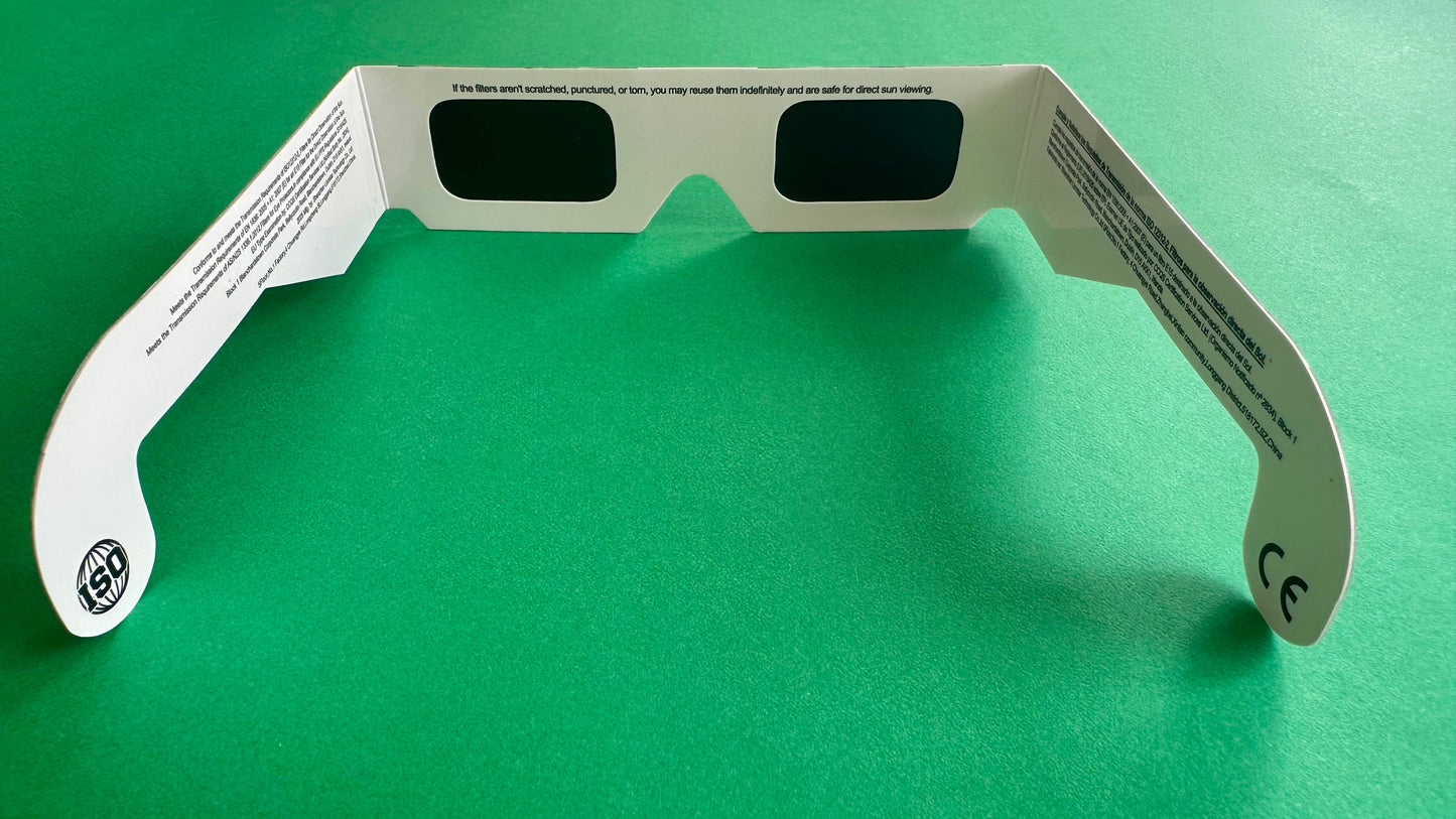 Gafas de Eclipse Solar Stylestellar – Protección certificada ISO 12312-2