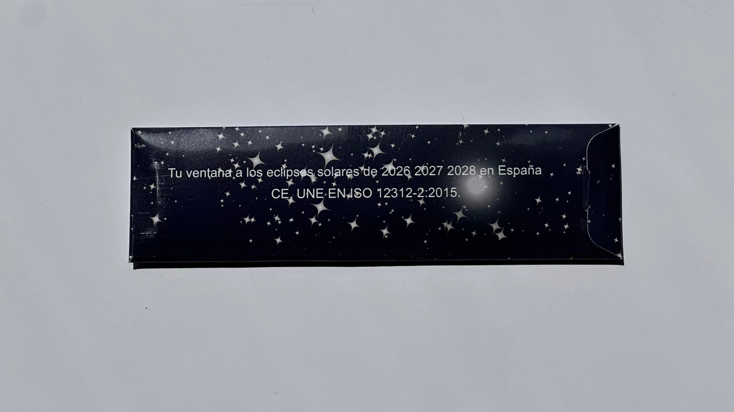 Gafas de Eclipse Stylestellar – Protección ISO 12312-2 + Funda de Regalo