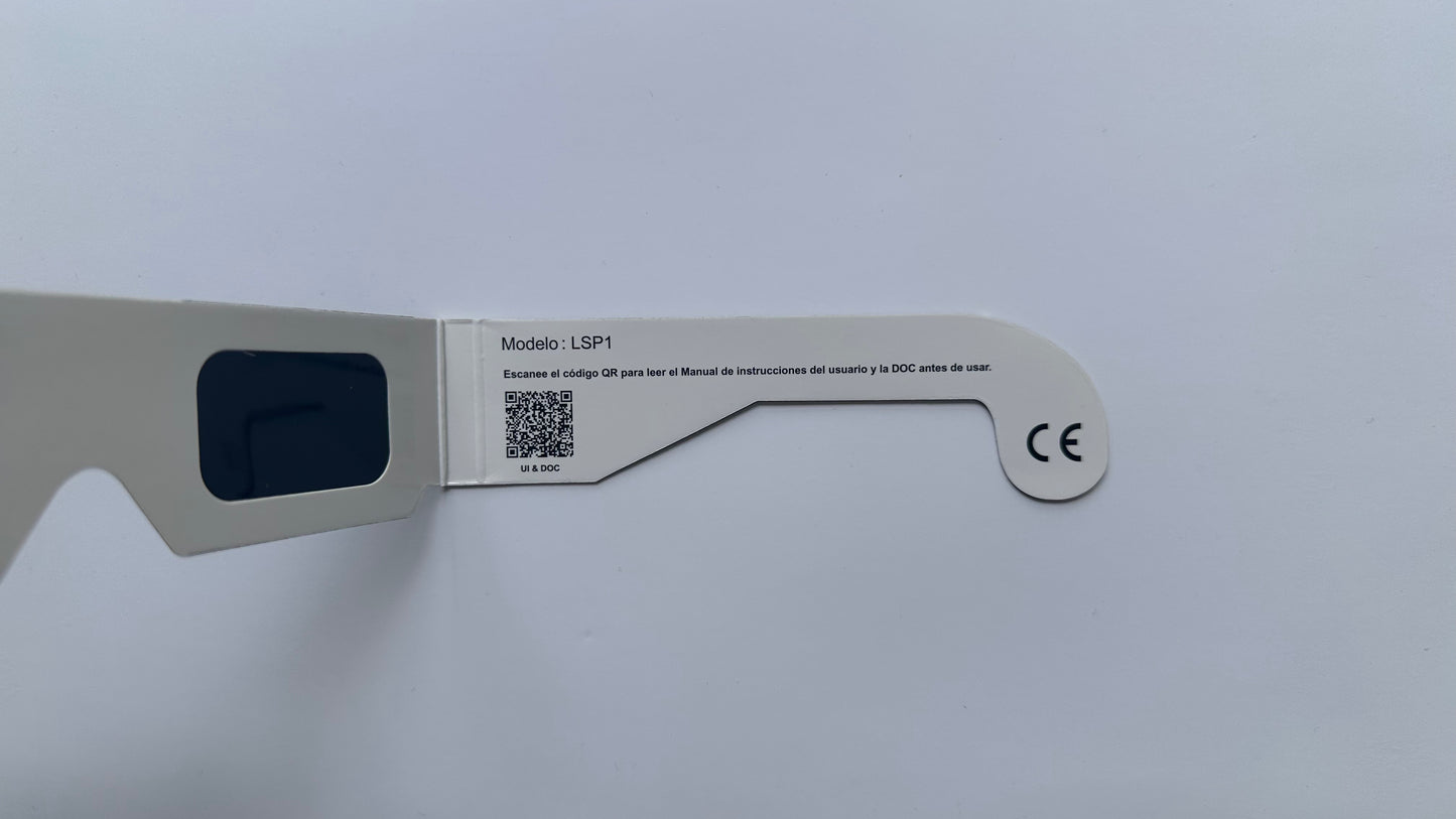 Gafas de Eclipse Stylestellar – Protección ISO 12312-2 + Funda de Regalo