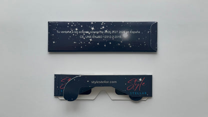 Gafas de Eclipse Stylestellar – Protección ISO 12312-2 + Funda de Regalo