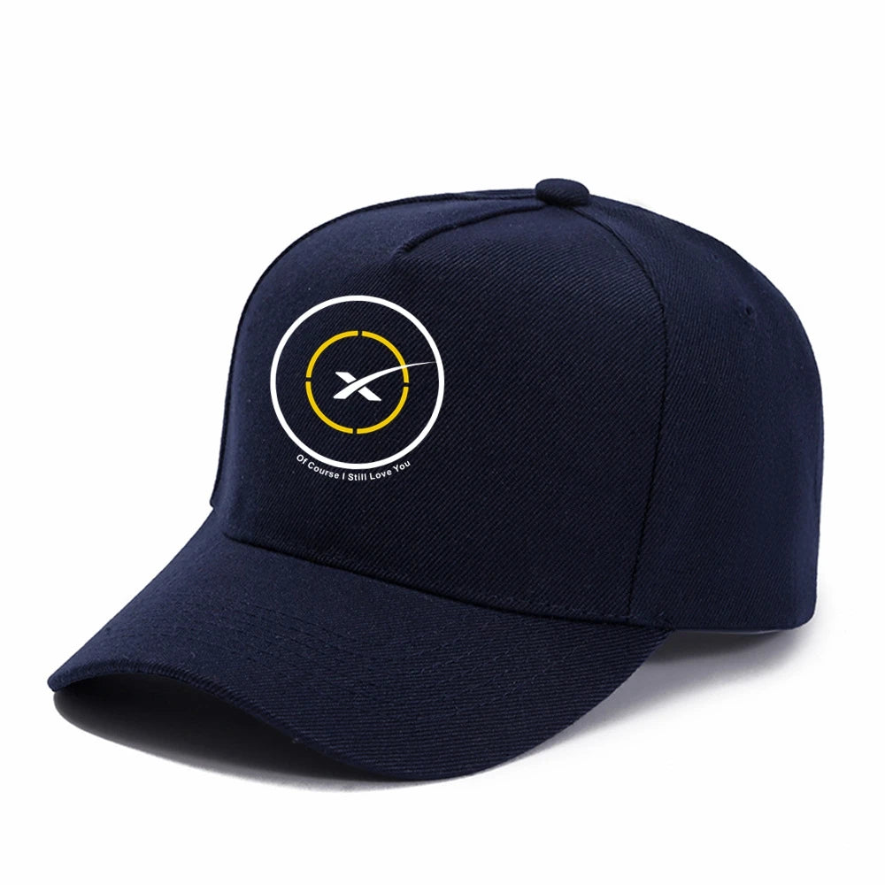 Space X Car Baseball Cap Of Course I Still Love You Drone Ship First Stage Landing Hip Hop Boy Hats Sun Caps Nasas Kids Hat