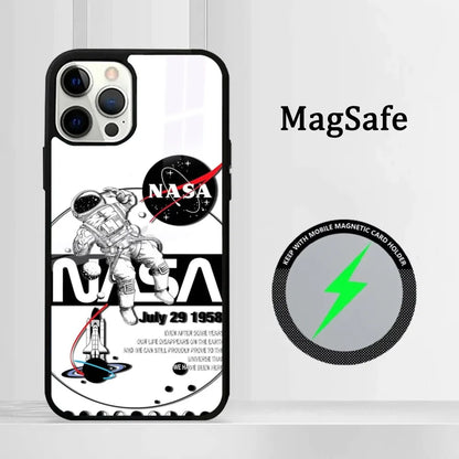 Fundas MagSafe con diseño NASA para iPhone
