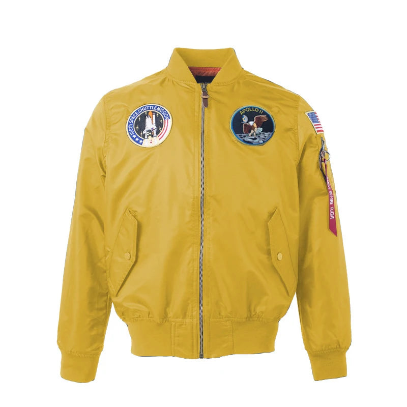 Chaqueta Bomber Apollo MA-1 – Estilo Aéreo Americano