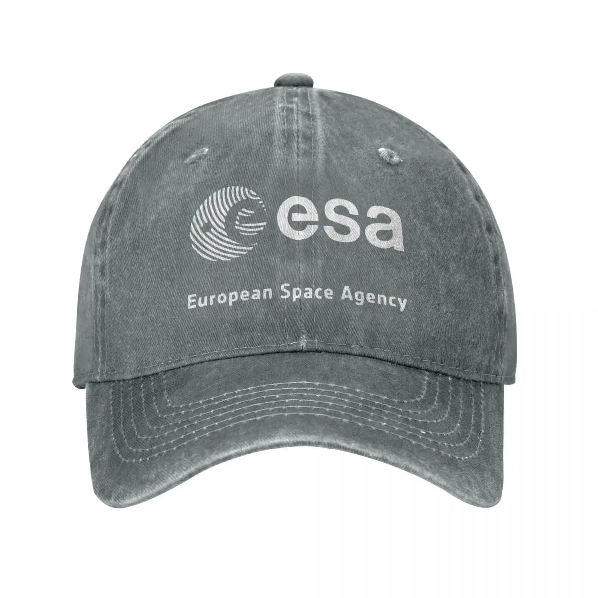 Gorra vintage ESA – Estilo denim desgastado, unisex y ajustable