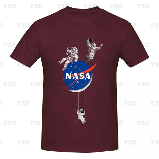 Camiseta Deportiva Oversize NASA para Hombre