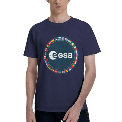 Official ESA T-shirt – Oversized hipster style, round neck, and short sleeves 