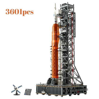 🛰️ ICONS Sistema de Lanzamiento Espacial Artemis – Bloques de Construcción para Cohetes