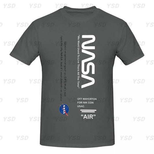 Camiseta Deportiva Oversize NASA para Hombre