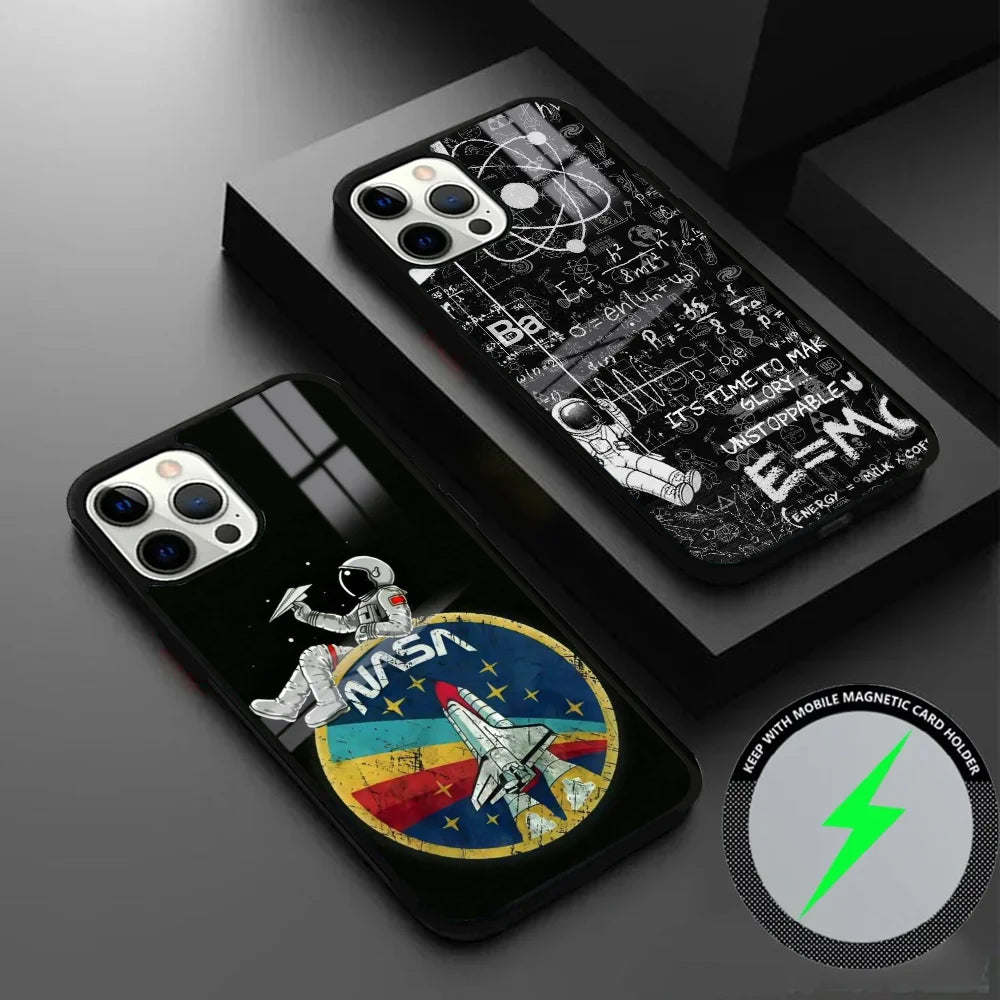 Fundas MagSafe con diseño NASA para iPhone
