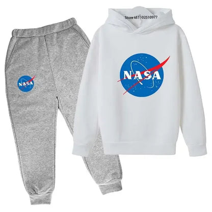 Conjunto Infantil NASA: Sudadera con Capucha y Joggers