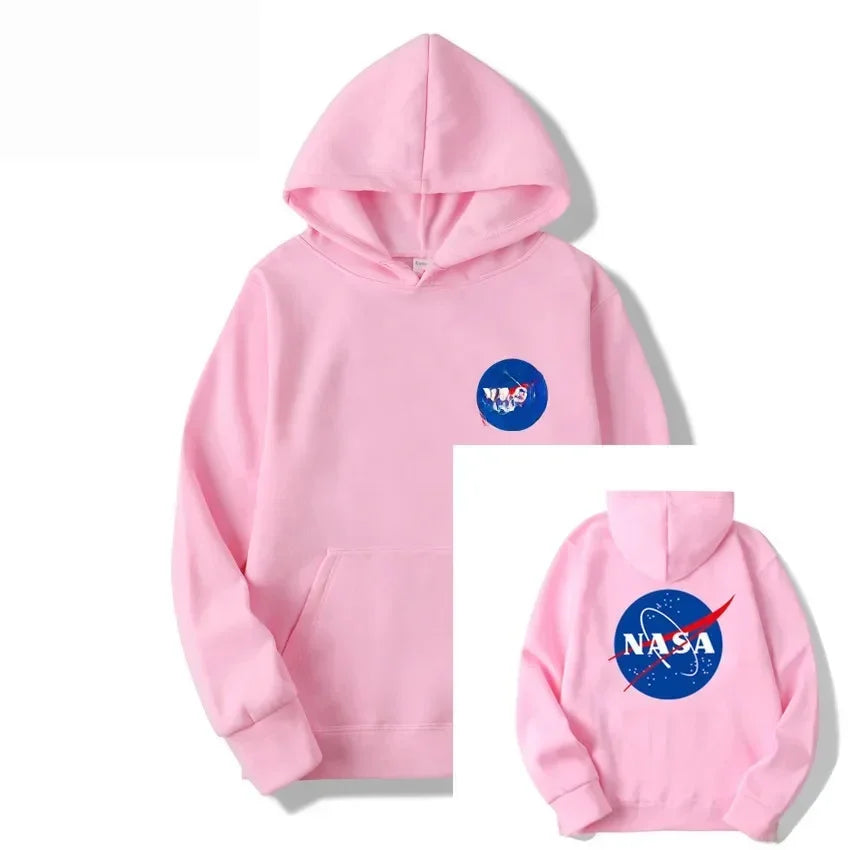 Sudadera Oversize con Forro Polar – Diseño NASA | Moda 2025