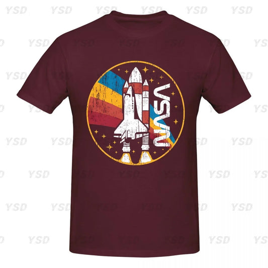 Camiseta Deportiva Oversize NASA para Hombre