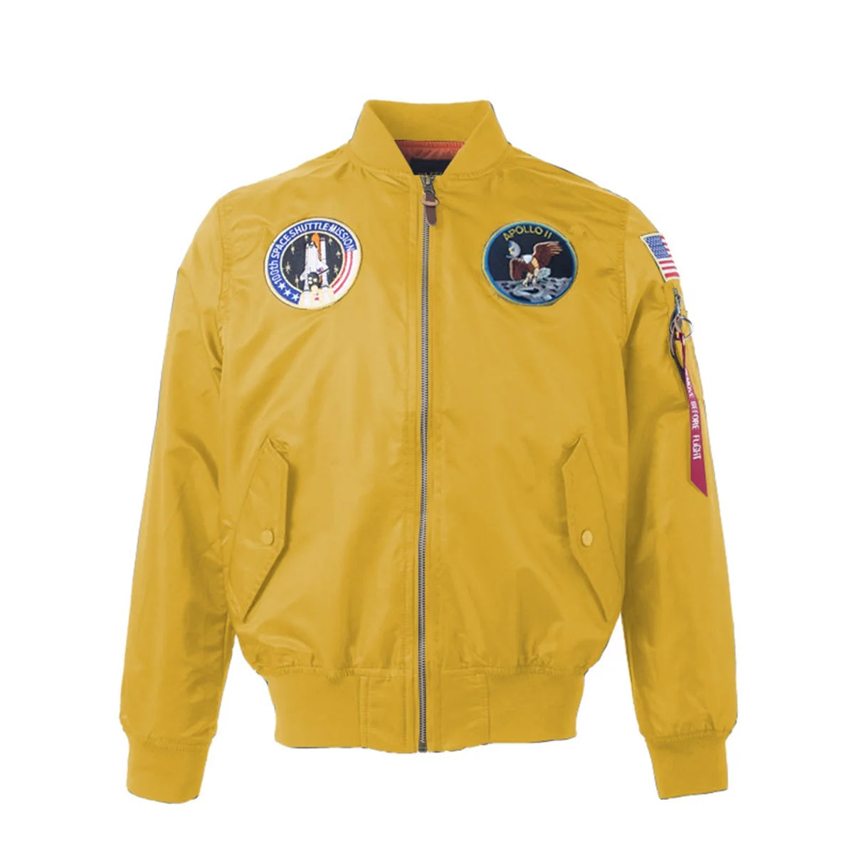 Apollo MA-1 Bomberjacke – Amerikanischer Flugzeugstil