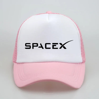 Gorra SpaceX – Estilo Trucker con Malla Transpirable