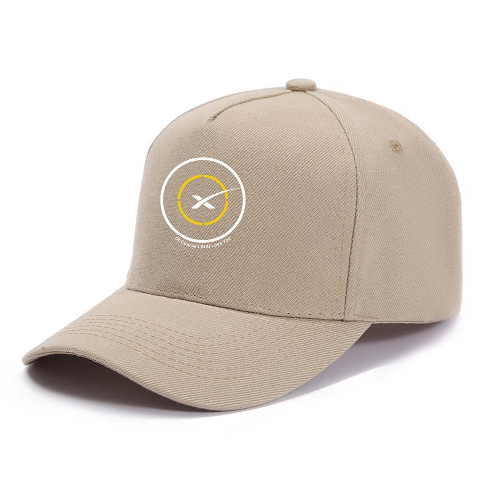 Space X Car Baseball Cap Of Course I Still Love You Drone Ship First Stage Landing Hip Hop Boy Hats Sun Caps Nasas Kids Hat