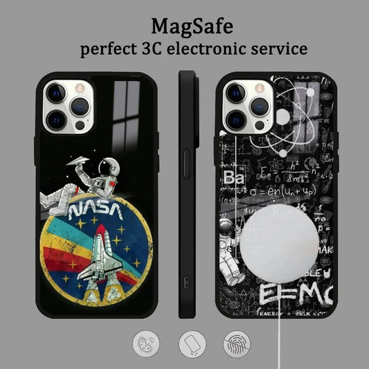 Fundas MagSafe con diseño NASA para iPhone