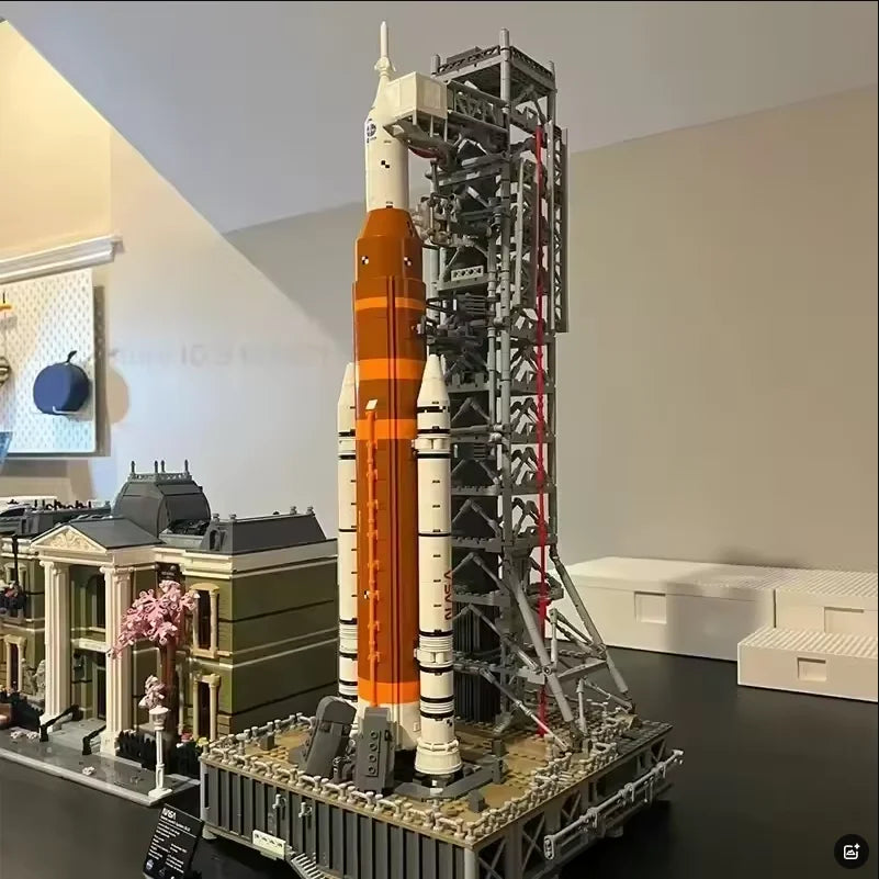 🛰️ ICONS Sistema de Lanzamiento Espacial Artemis – Bloques de Construcción para Cohetes