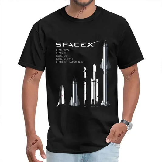 Camiseta Unisex de Algodón – SpaceX Starship